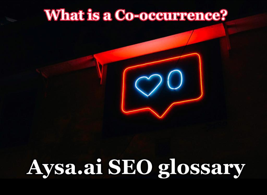 What is co-occurance?