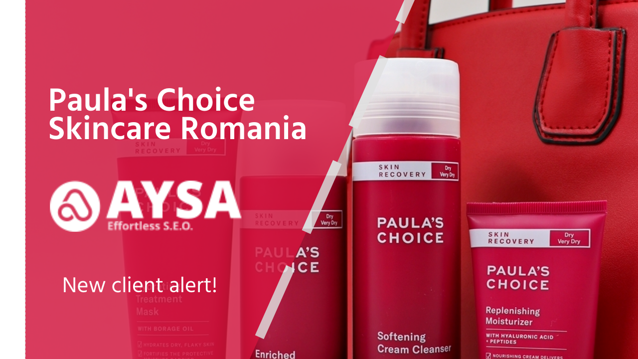 Paula’s Choice Skincare Romania leverages aysa.ai’s SEO Mastery through Stone Soup Tech Partnership